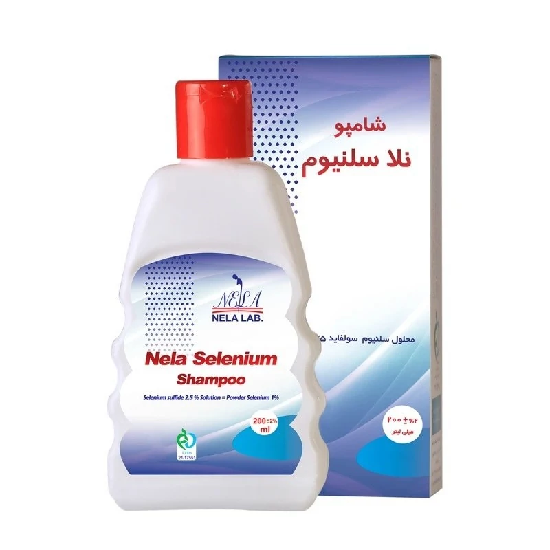 شامپو سلنیوم سولفاید 2/5 درصد نلا