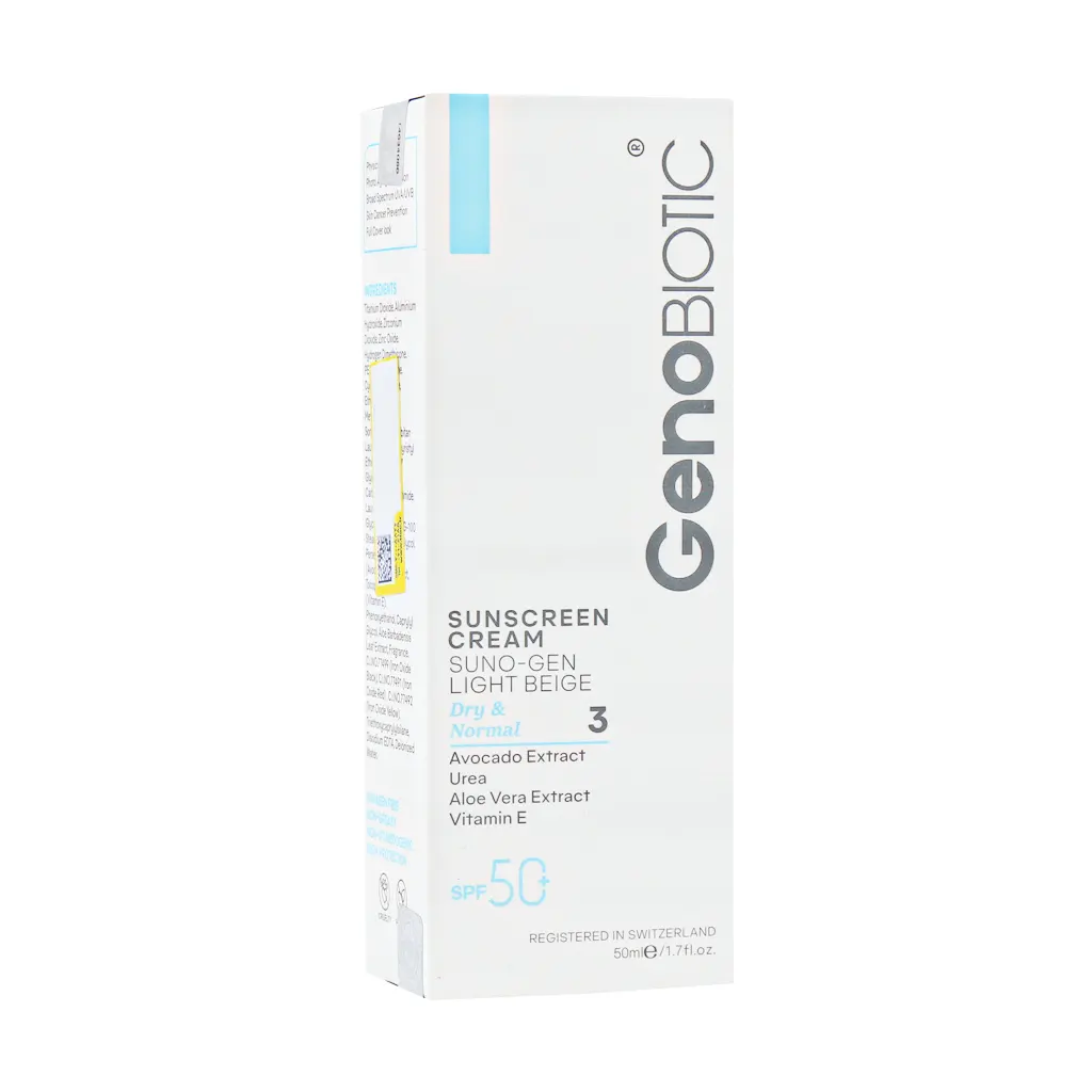 کرم ضد آفتاب پوست خشک ژنوبایوتیک SPF50
