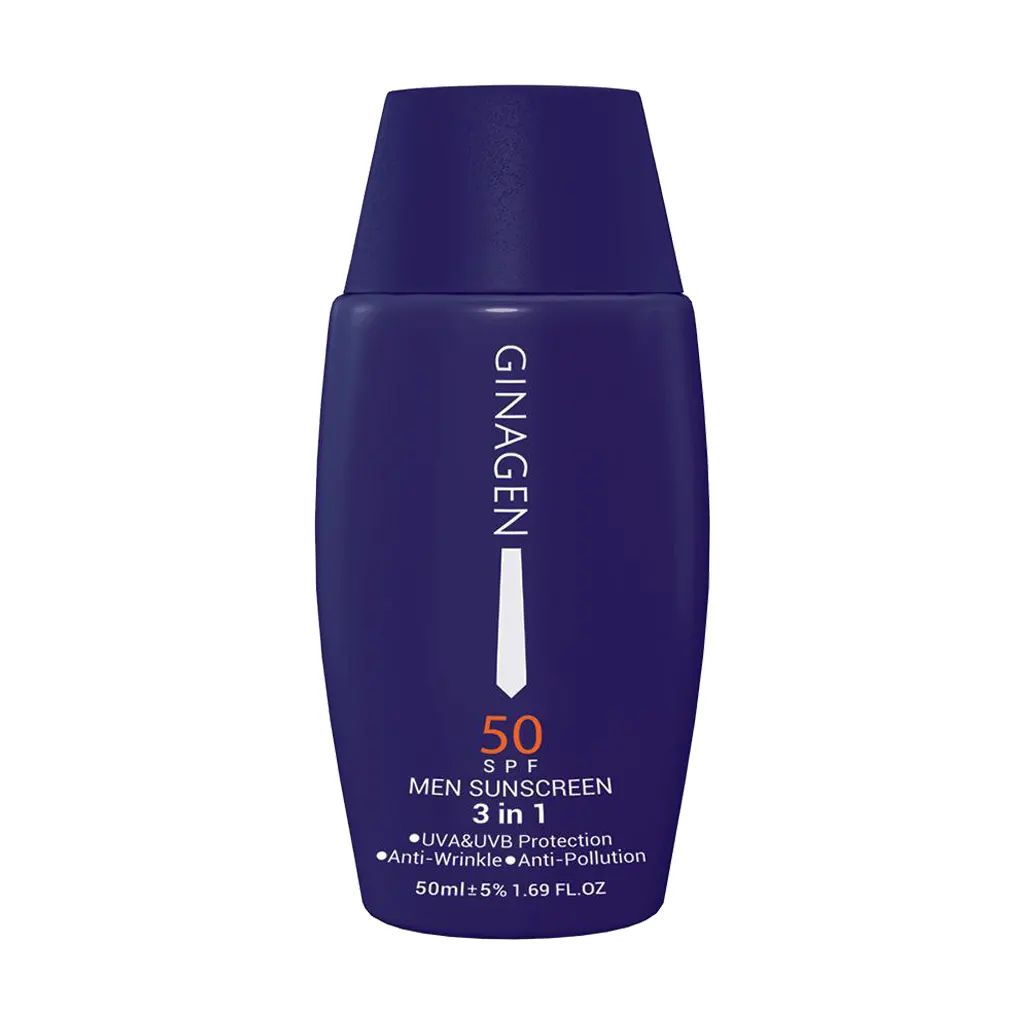 کرم ضد آفتاب 3 در 1 آقایان SPF50 ژیناژن - تصویر 2